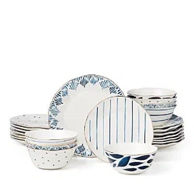 Lenox Blue Bay 24-piece Dinnerware Set In Multi