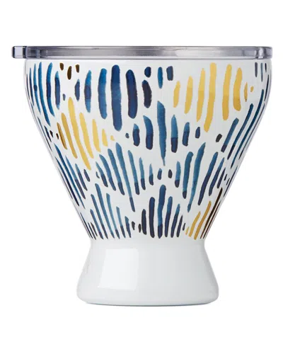 Lenox Blue Bay Ikat Stainless Steel Cocktail Tumbler