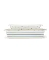 Lenox Blue Bay Rectangular Bakers 2-piece Set In White