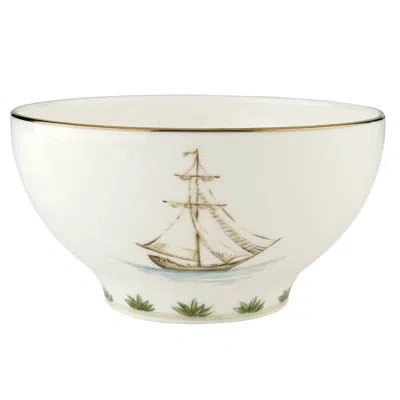 Lenox Br-colonial Tradewind Colonial Tradewind 24 Oz. Rice Bowl In White
