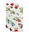 Lenox Butterfly Meadow 2pk Cotton Kitchen Towels In White Multi