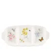 Lenox Butterfly Meadow 3 Compartment Divided Server In White