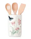 Lenox Butterfly Meadow 4pc Utensil Holder Set In Multi