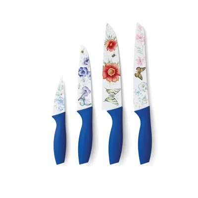 Lenox Butterfly Meadow 4-piece Knife Set In Blue