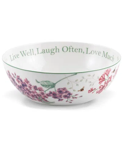 Lenox Butterfly Meadow 68oz Large Serving Bowl In Multi