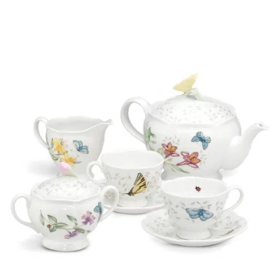 LENOX BUTTERFLY MEADOW 7-PIECE TEA SET,L6386635