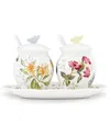 Lenox Butterfly Meadow 7-pc. Porcelain Condiment Jar In White