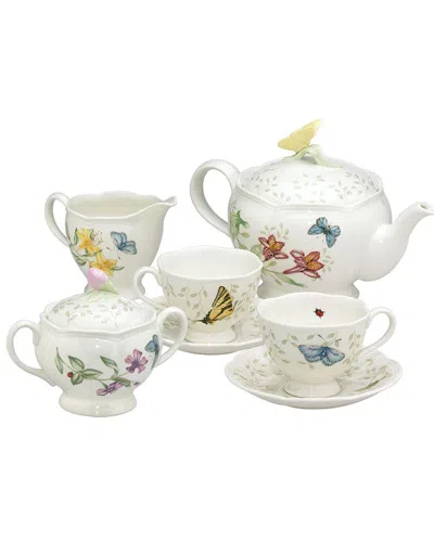 LENOX LENOX BUTTERFLY MEADOW 9PC TEA SET