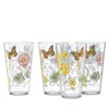 Lenox Butterfly Meadow Acrylic Highball Glasses, Set Of 4