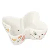 Lenox Butterfly Meadow Butterfly-shaped Bowl In White
