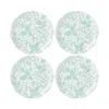Lenox Butterfly Meadow Cottage Accent Plates, Set Of 4 In White/sage
