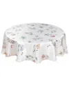 Lenox Butterfly Meadow Damask Tablecloth In White