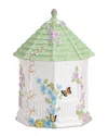 Lenox Butterfly Meadow Figural Porcelain Cookie Jar In Multi