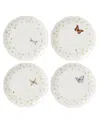 Lenox Butterfly Meadow Floral Dinner Plates, Set Of 4