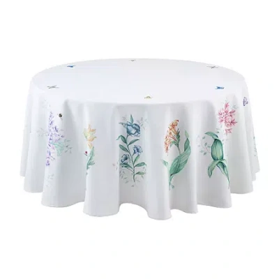 Lenox Butterfly Meadow Garden Tablecloth In White