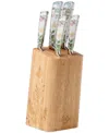 Lenox Butterfly Meadow Herb 6-pc. Cutlery Block Set
