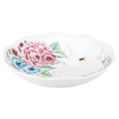 Lenox Butterfly Meadow Hydrangea 20 Oz. Individual Pasta Bowl In Blue;pink