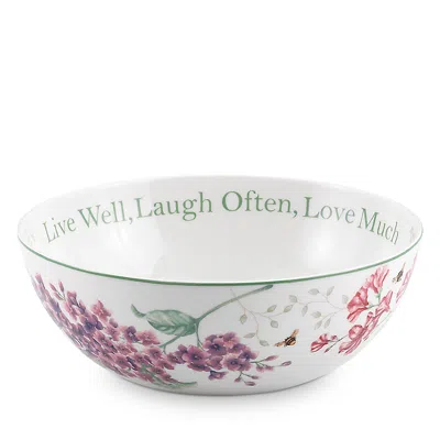 LENOX BUTTERFLY MEADOW LARGE SERVING BOWL
