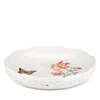 Lenox Butterfly Meadow Low Serving Bowl In White
