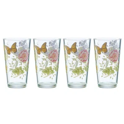 Lenox Butterfly Meadow Melamine Meadow 24 Oz. Acrylic Drinking Glass In Multi