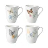 Lenox Butterfly Meadow Mug, Set Of 4 In White