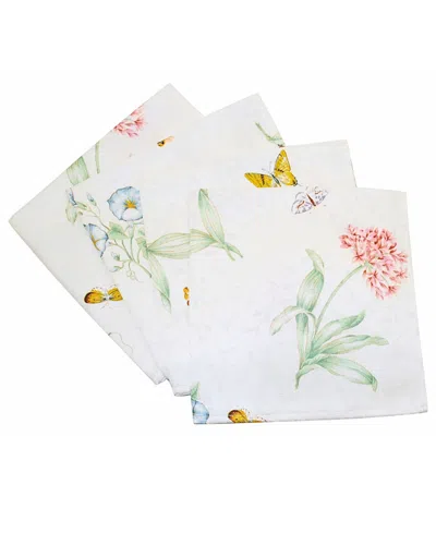 Lenox Butterfly Meadow Napkins, Set Of 4 In Multi