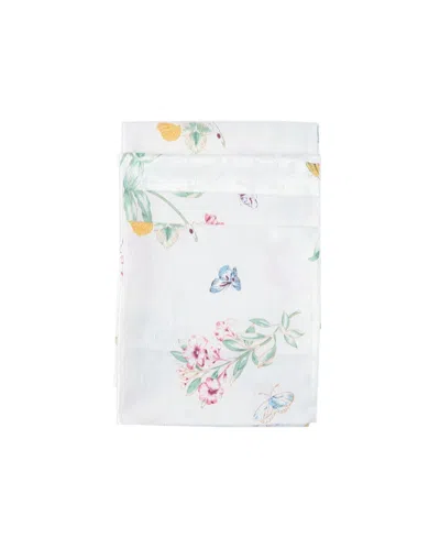 Lenox Butterfly Meadow Napkins, Set Of 4 In White