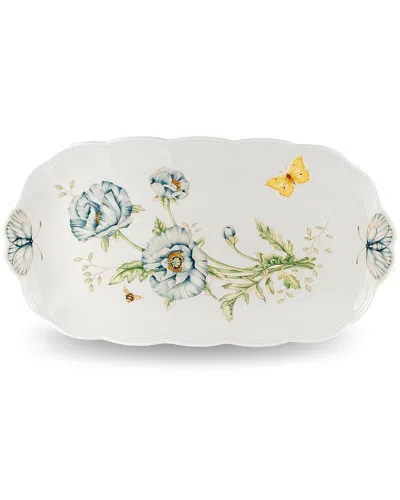 Lenox Butterfly Meadow Oblong Sandwich Tray In Multi
