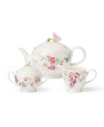 LENOX BUTTERFLY MEADOW OMBRE TEA SET, SERVICE FOR 1