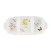 Lenox Butterfly Meadow Porcelain Serving Tray In White