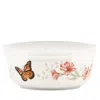 Lenox Butterfly Meadow Serving And Storage Bowl With Lid In White
