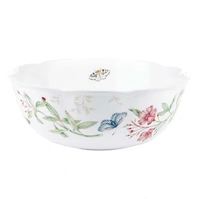 Lenox Butterfly Meadow Serving Bowl In White
