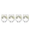 Lenox Butterfly Meadow Stemless Wine Glasses, Set Of 4 In Multi