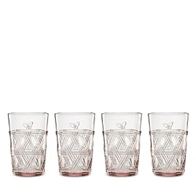 LENOX BUTTERFLY MEADOW TALL GLASS, SET OF 4