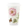 Lenox Butterfly Meadow Thermal Travel Mug In White