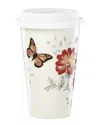 Lenox Butterfly Meadow Exclusive Travel Mug In White