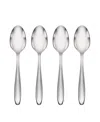 Lenox Cantera Dinner Spoons, Set Of 4 In Metallic And Stainless