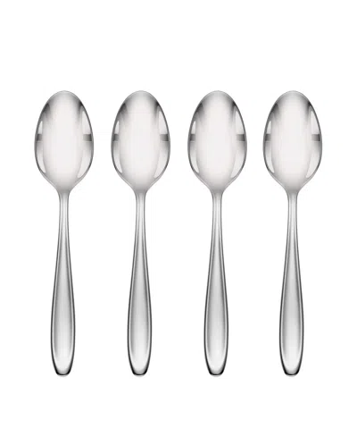 Lenox Cantera Dinner Spoons, Set Of 4 In Metallic And Stainless