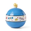 Lenox Chef Snoopy Covered Candy Dish In Blue