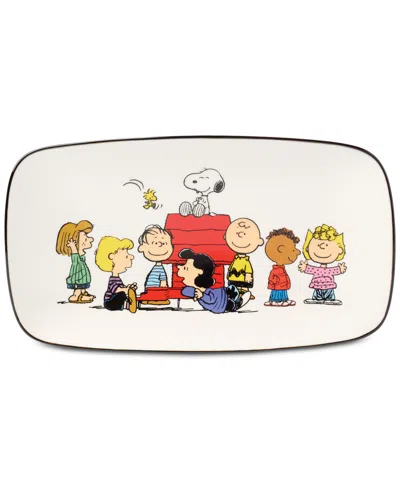 Lenox Chef Snoopy Hors D'oeuvres Tray In Multi