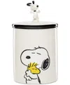 Lenox Chef Snoopy Porcelain Small Canister In Multi