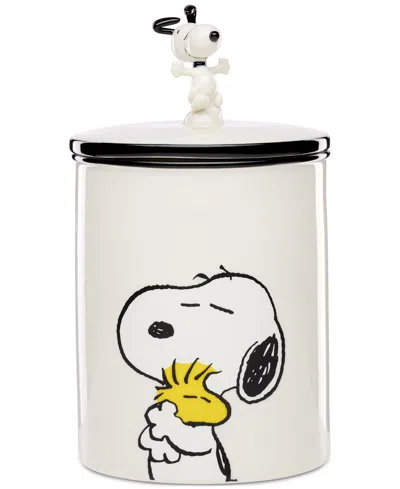 Lenox Chef Snoopy Porcelain Small Canister In Multi