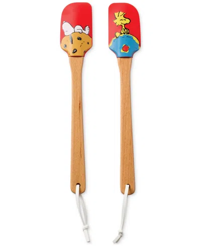 Lenox Chef Snoopy Spatulas, Set Of 2, Red