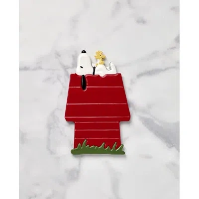 Lenox Chef Snoopy Trivet In Red
