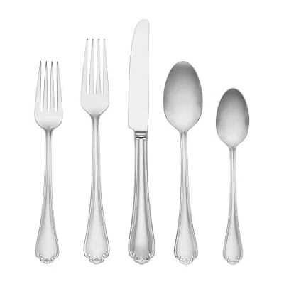 Lenox Chelse Muse 65-pc. 18/10 Stainless Steel Flatware Set In Silver