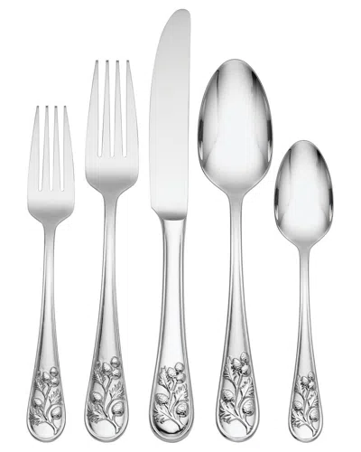 Lenox Chestnut Ridge 65pc Flatware Set In White