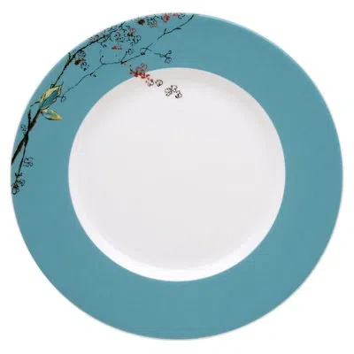 Lenox Chirp 11" Dinner Plate In Blue;white