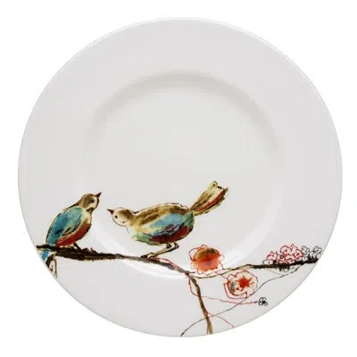 Lenox Chirp 9.25" Salad Or Dessert Plate In White