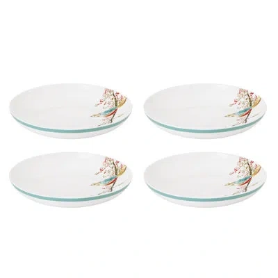 Lenox Chirp Pasta Bowls, Set Of 4 In White