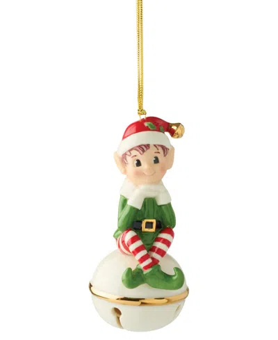 Lenox Christmas Elf Bell Ornament In Multi